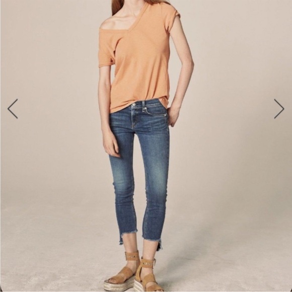 rag & bone Mid-Rise Ankle Skinny in Hampton - Picture 5 of 16